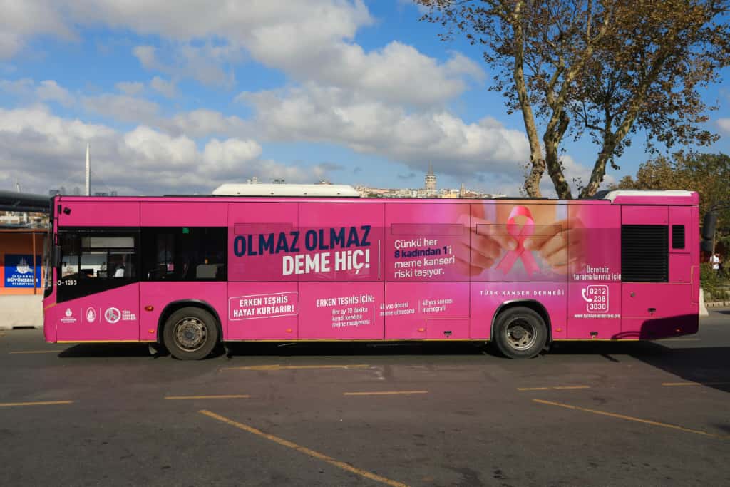 İETT’den Meme Kanseri Farkındalığına Özel Otobüs Seferleri Başladı