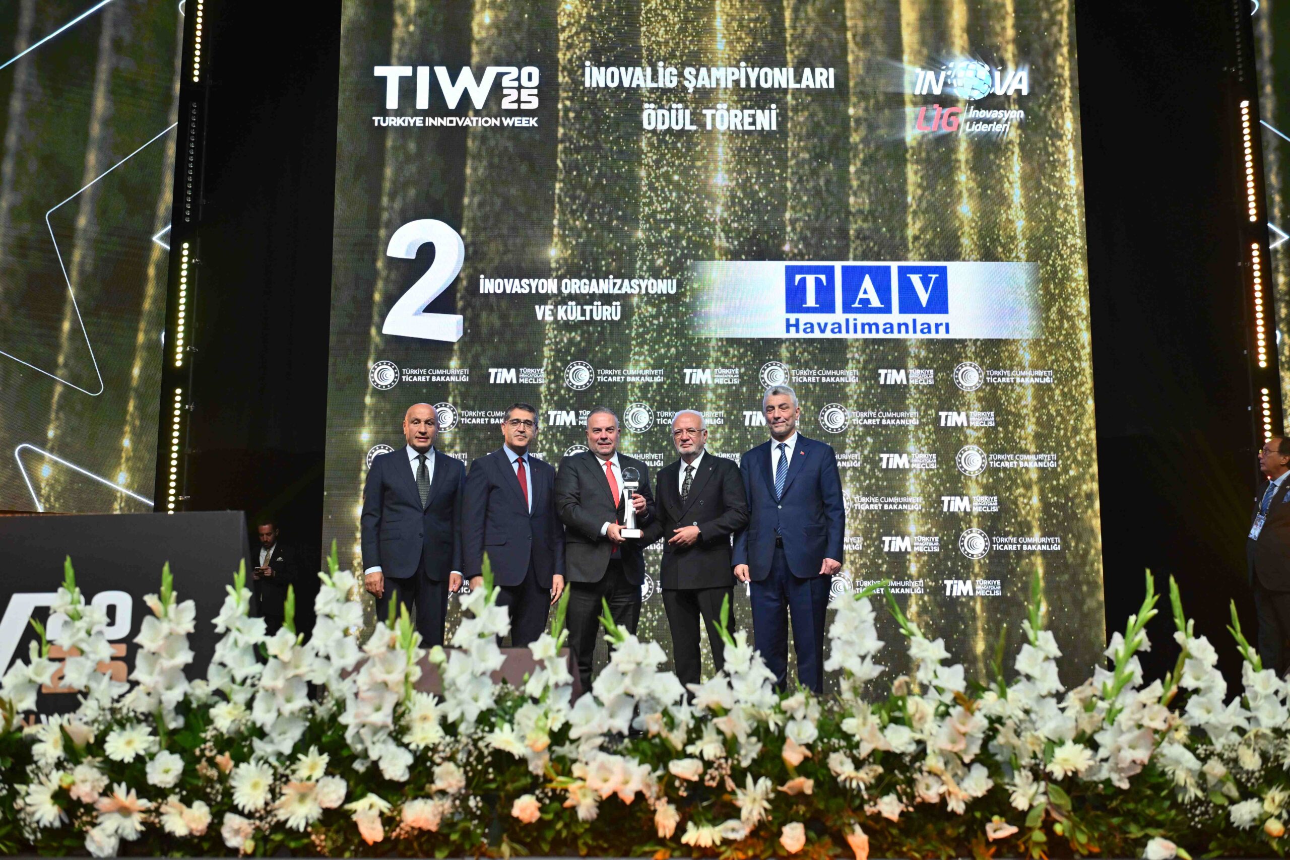 TAV Havalimanları’na İnovaLİG’de “İnovasyon Kültürü” Ödülü