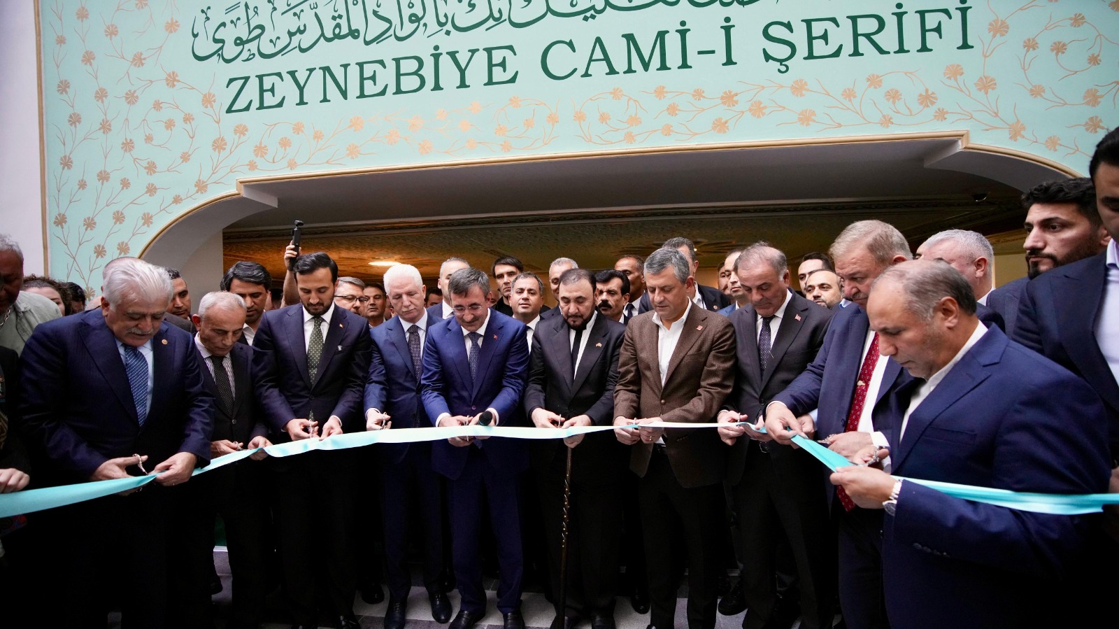 Zeynebiye Camii, Hz. Zeyneb’in doğum gününde açıldı: “Devletin dini adalettir”