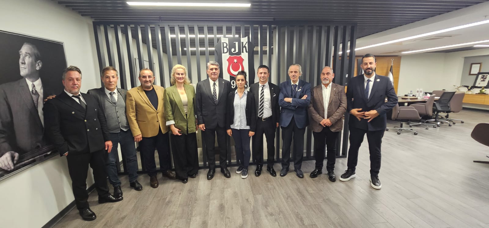 Beşiktaş Platformu’ndan Başkan Serdar Adalı’ya Ziyaret