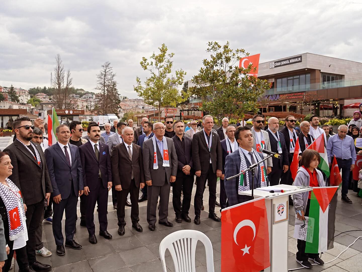 Şile’de Sumud Filosuna Destek Buluşması