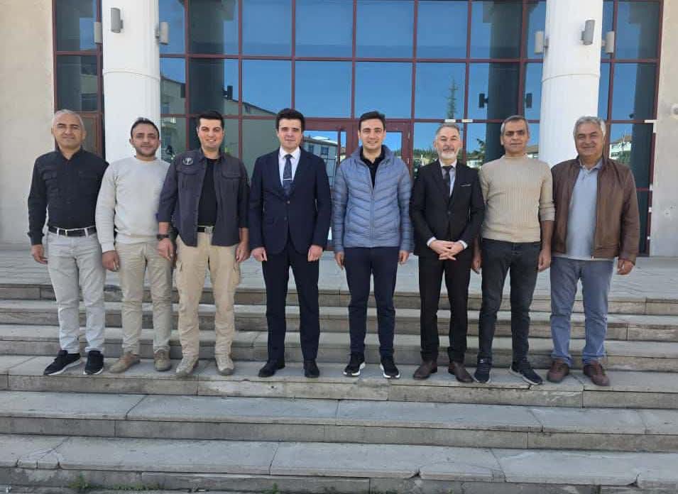 Kars Vali Yardımcısı Hayrettin Buğra Güzel'den Çekerek Kaymakamı Latif Koralp'e Anlamlı Ziyaret