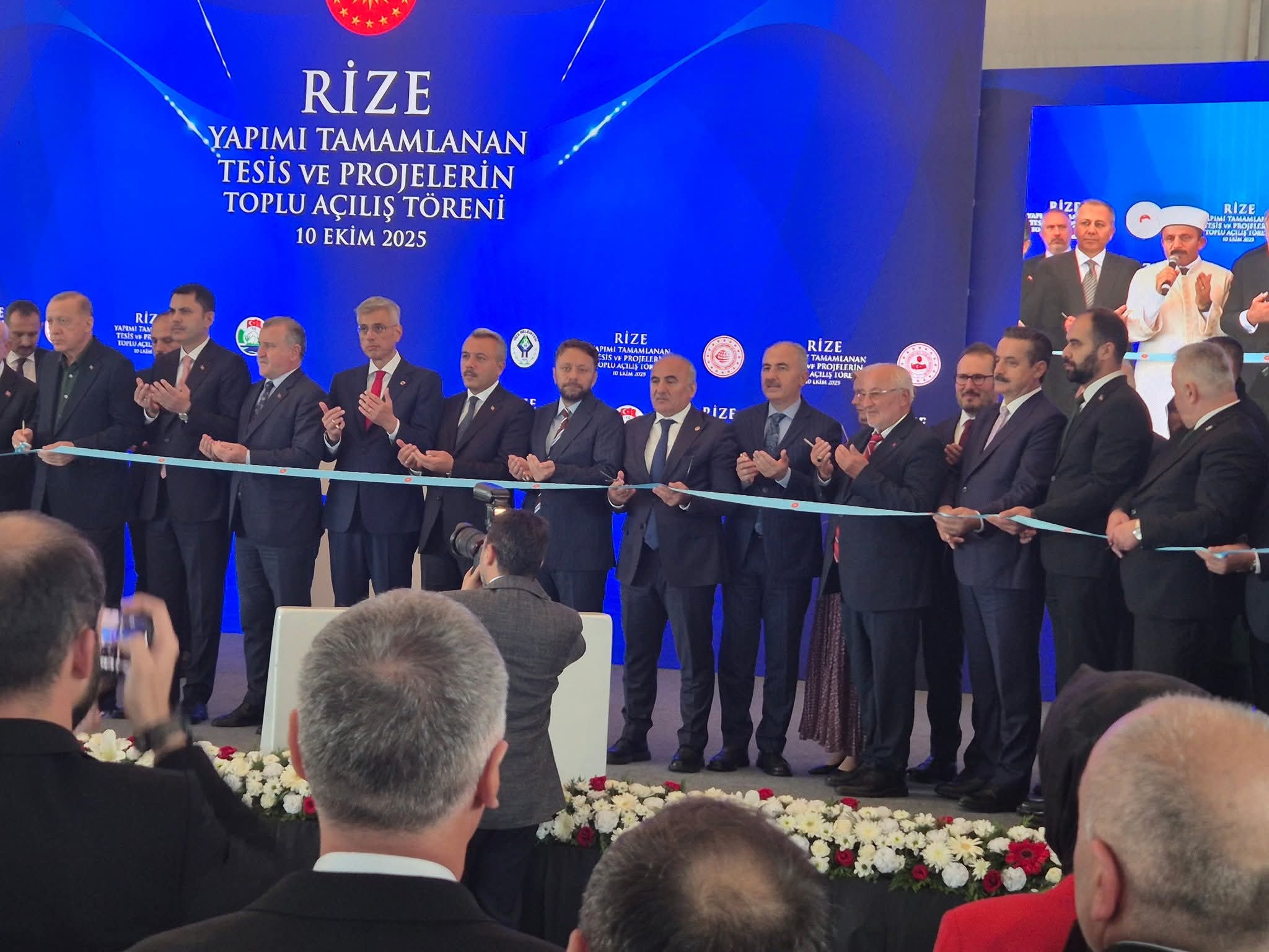 Kadir Delibalta, Rize’de Açılış ve Temel Atma Törenine Katıldı