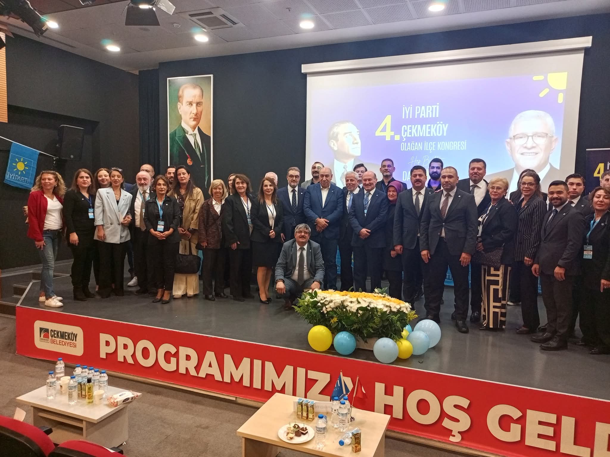 İYİ Parti Çekmeköy İlçe Başkanlığı’nda Bayrak Değişimi