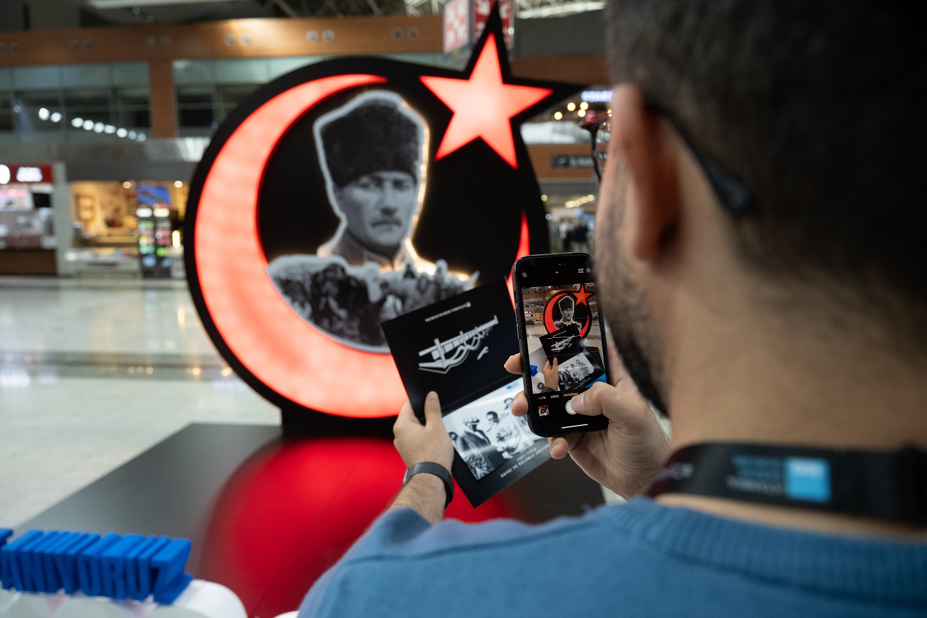 Sabiha Gökçen Havalimanı’nda 10 Kasım Anması