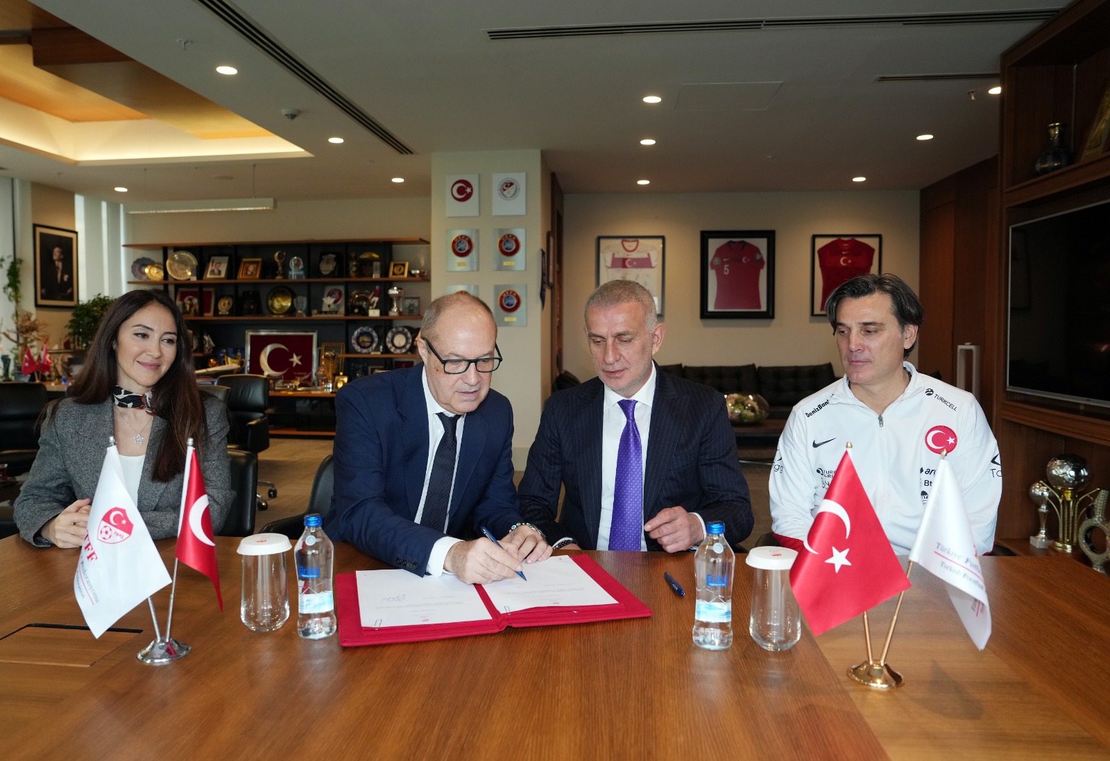 TFF ve Erikli’den Millî Takımlar İçin Resmî Tedarik Sponsorluğu Anlaşması