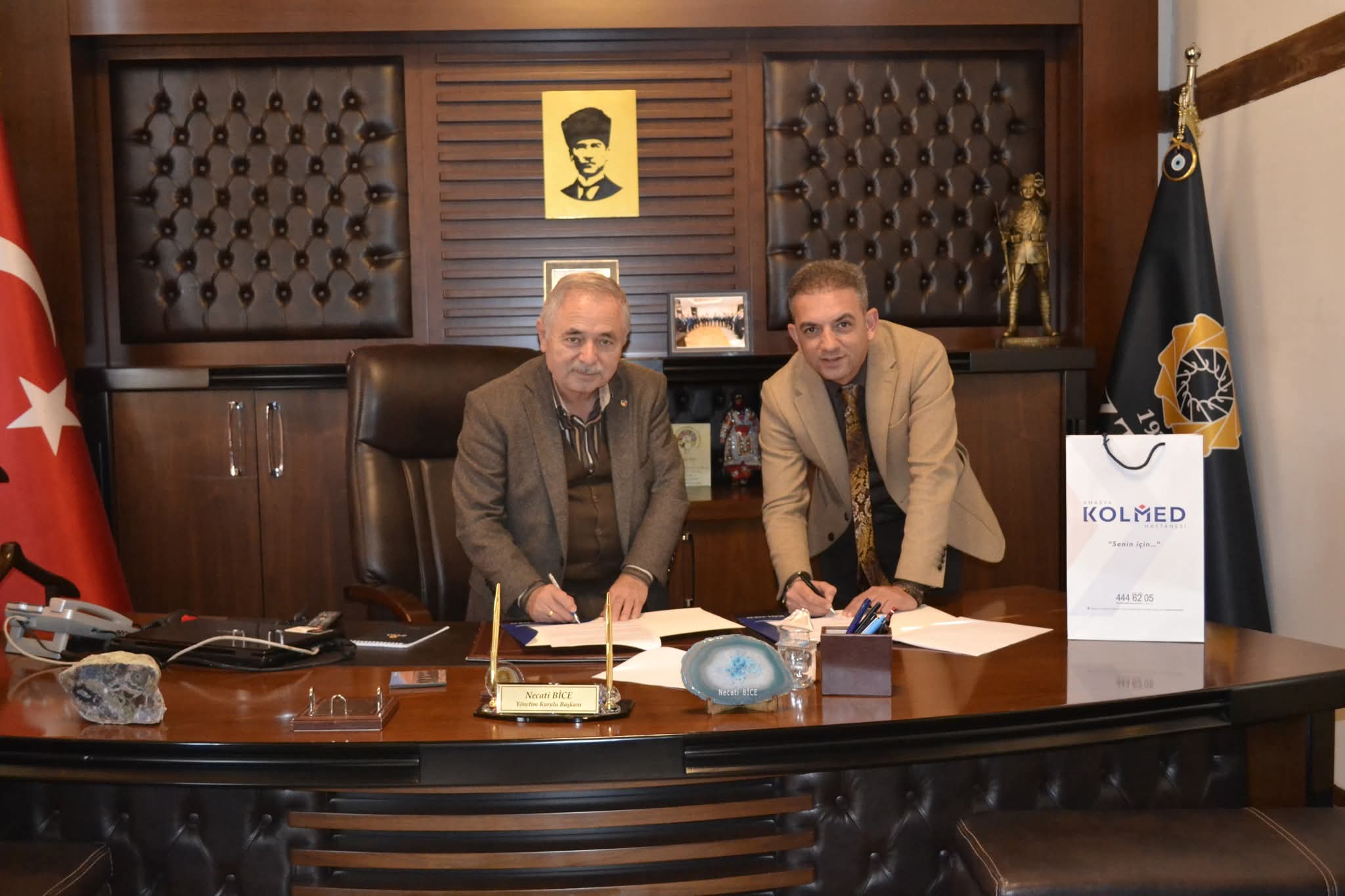 Zile TSO ile Özel Amasya Kolmed Hastanesi Arasında Üyelere Özel Sağlık Protokolü İmzalandı