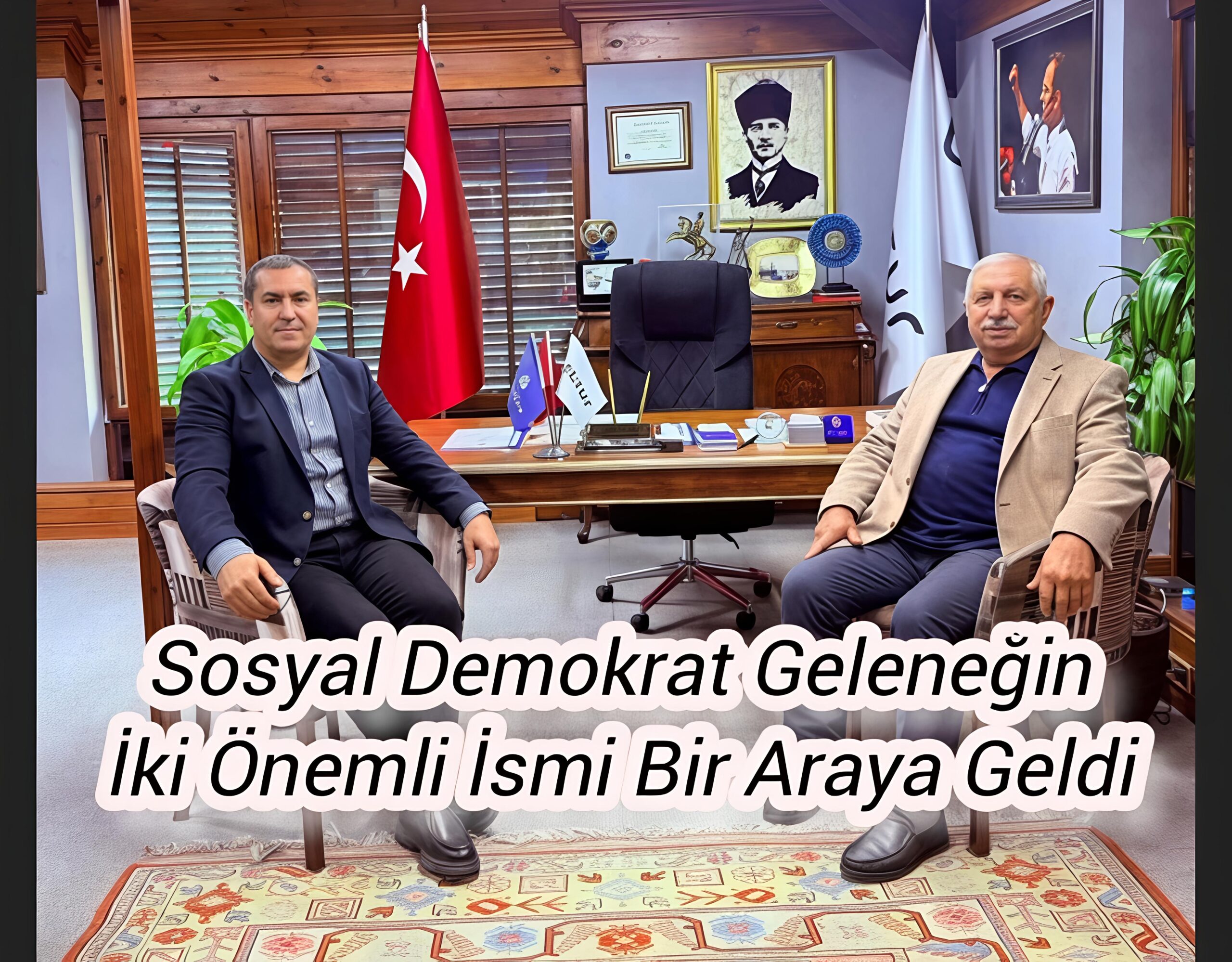 İBB Beltur AŞ Yönetim Kurulu Başkanı Özgen Nama, Sarıgazi’nin Kurucu Belediye Başkanı Fikret Şahin’i Ağırladı