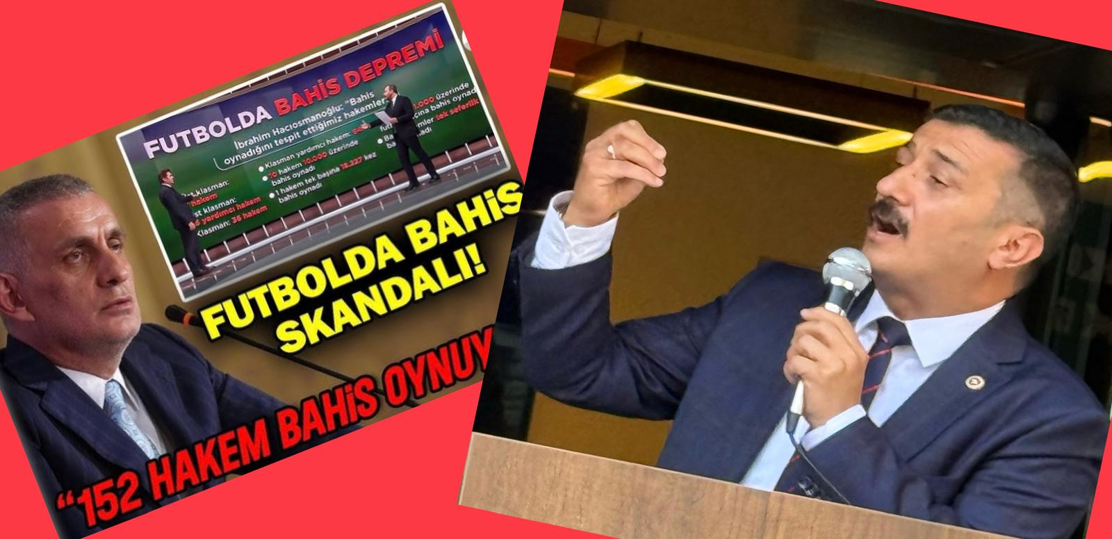 MECLİS GÜNDEMİNDE DEPREM: İYİ PARTİ’DEN BAKAN’A “BAHİSÇİ HAKEM” SORULARI!