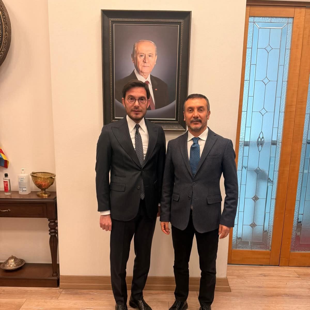 Başkan Apar Topar Ankara’ya Gitti, MHP Genel Merkezi’nde Temaslarda Bulundu