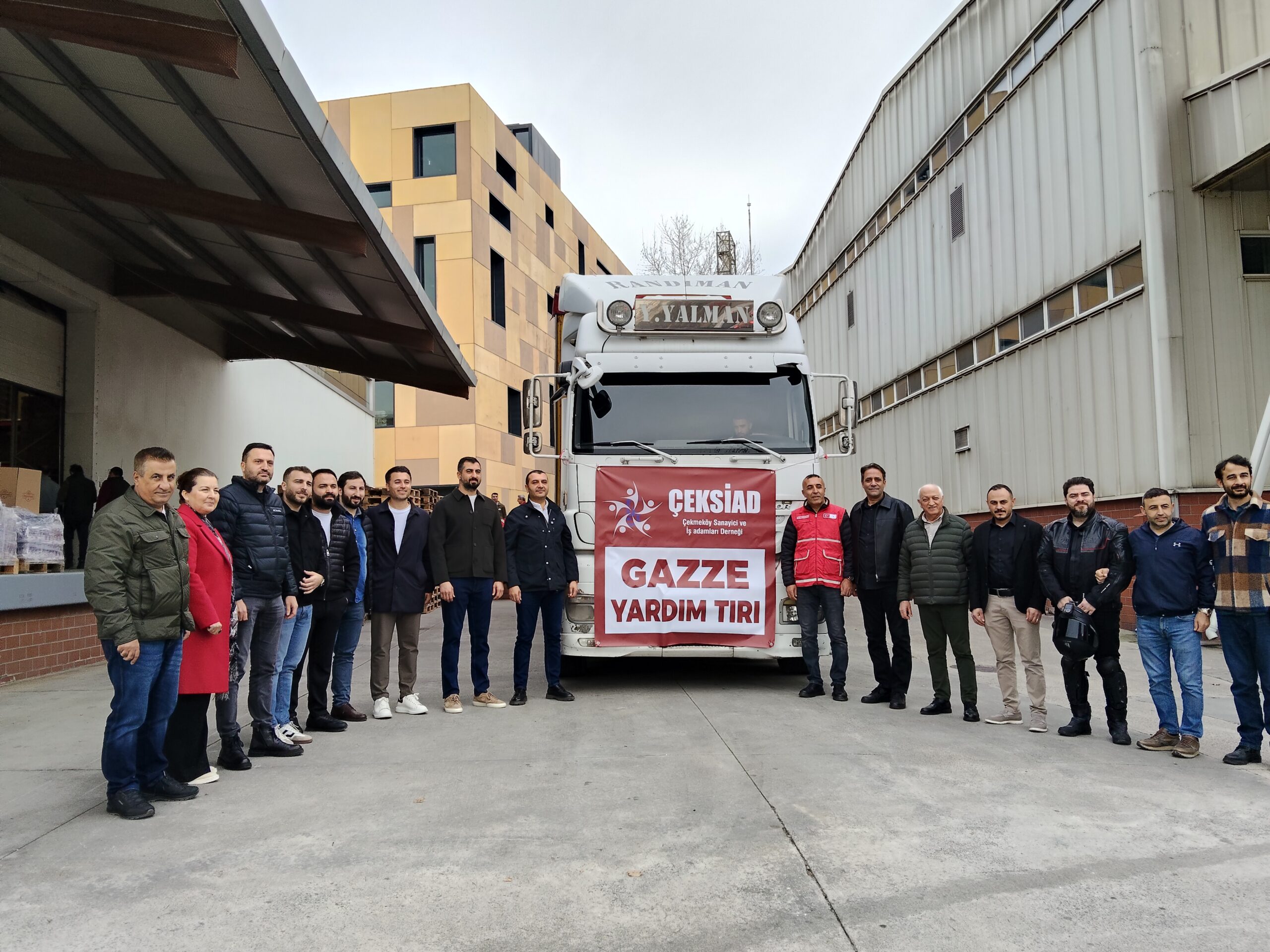 Flaş Haber: ÇEKSİAD ve Bal Üreticisinden Gazze’ye Dayanışma Tırı!