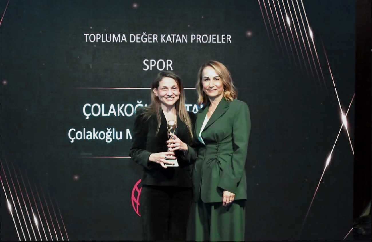 Çolakoğlu Metalurji Spor Kulübü’ne “Topluma Değer Katan Projeler – Spor” Ödülü