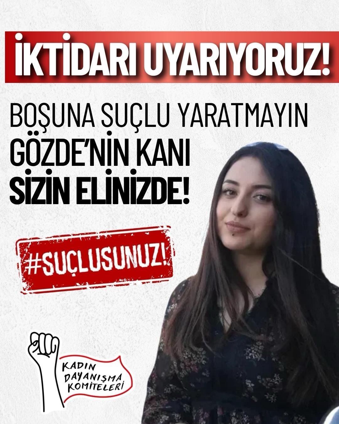 Bir Kadın Cinayeti Daha: Gözde Akbaba’yı Koruyamadınız