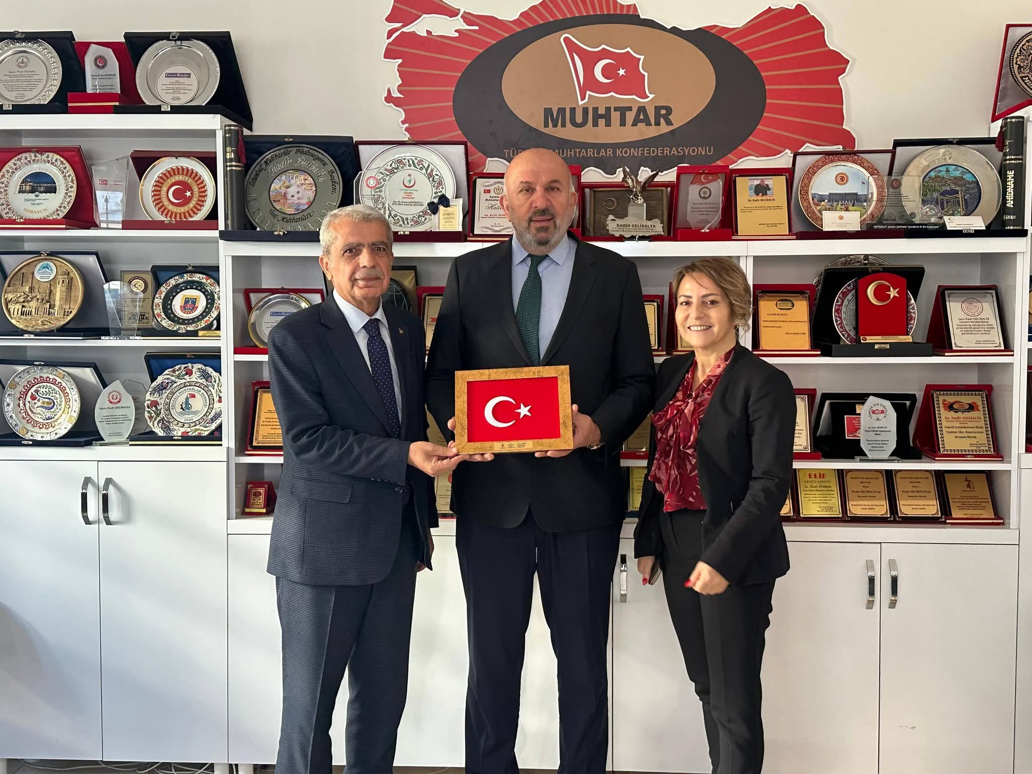 Türkiye Muhtarlar Konfederasyonu Genel Başkanı Kadir Delibalta, Mahallelerin Umudu Oldu