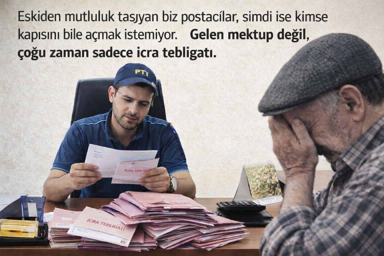 Bir Postacının Kapı Çalması Bile Korku Olduysa, Orada Bir Şeyler Çökmüştür