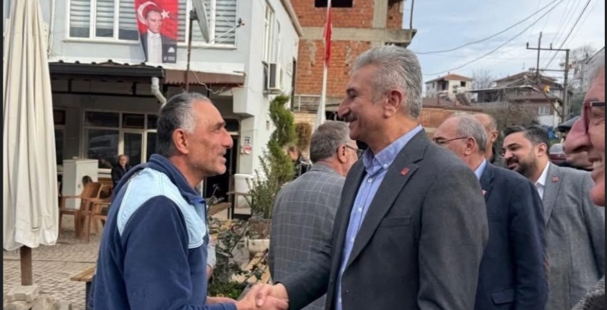 CHP Bursa İl Başkanı Nihat Yeşiltaş İznik’te Sahadaydı