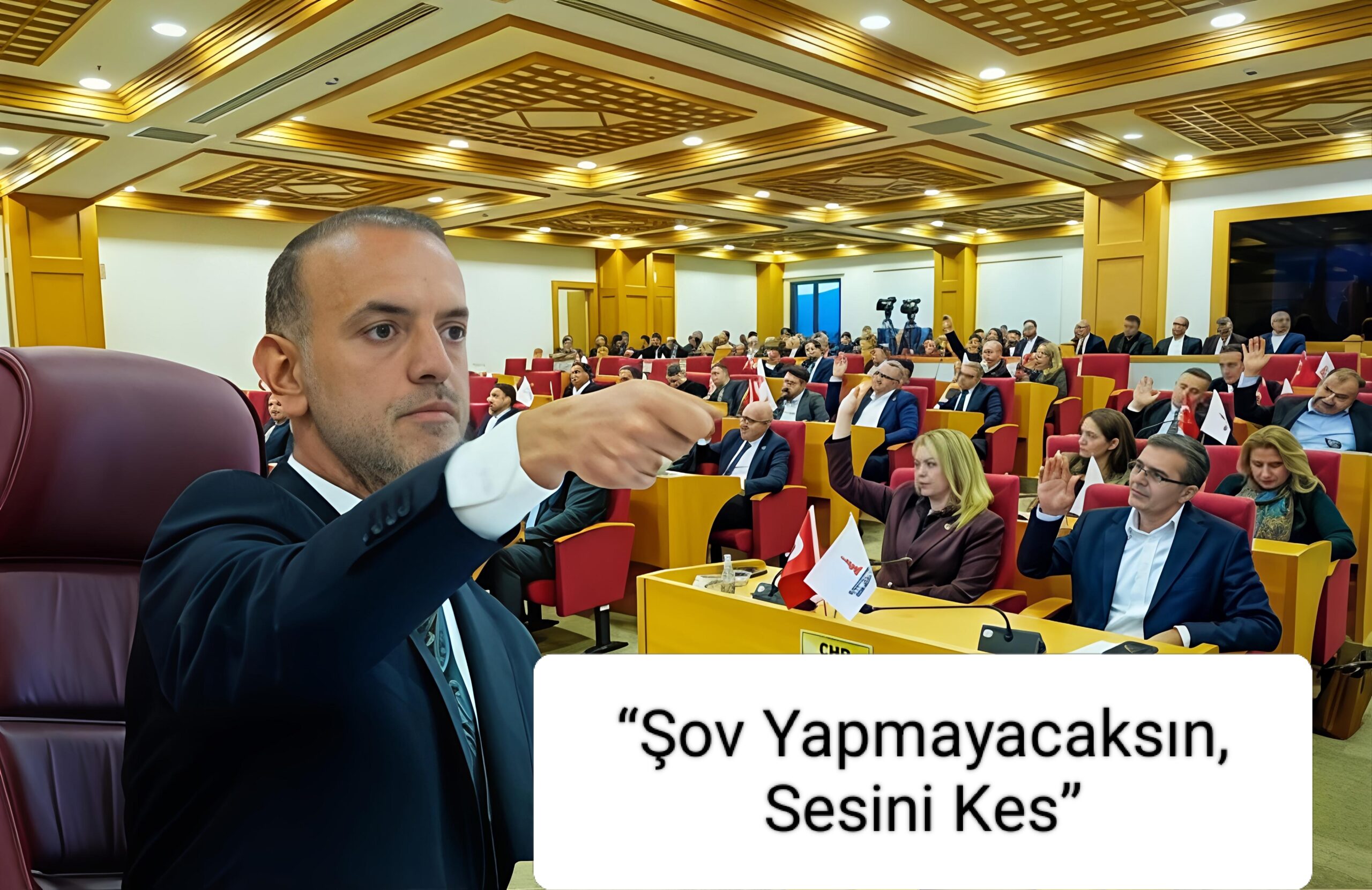 Sancaktepe Belediye Meclisinde Gergin Anlar: Başkan Alper Yeğin’den Sert Tepki