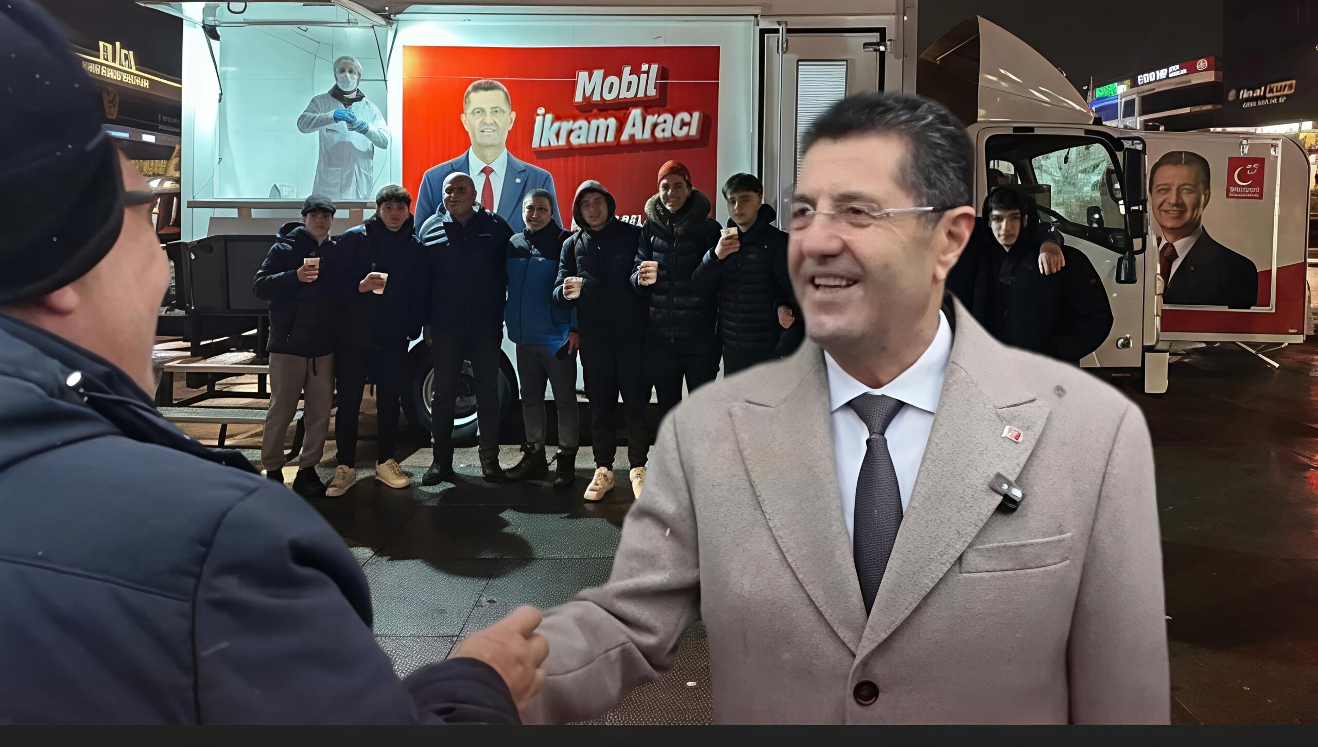 Çekmeköy Belediye Başkanı Orhan Çerkez’den Soğuk Havada Anlamlı İkram: Vatandaşa Sıcak Çorba Desteği