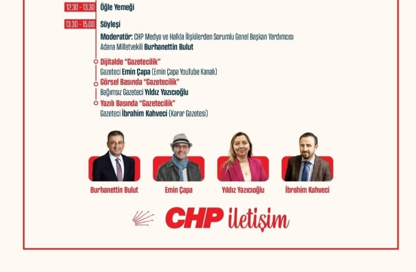 CHP’den Yerel Medyaya Davet: Marmara Yerel Medya Buluşması Gerçekleştirilecek