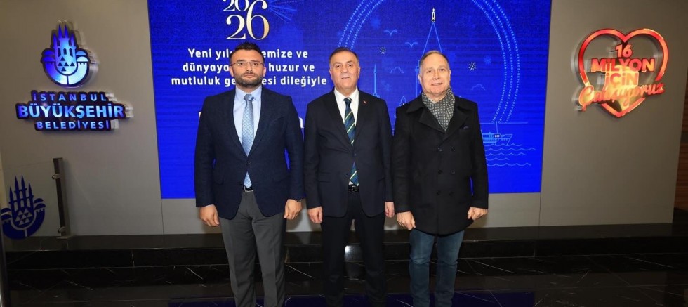 İBB Yönetiminden 153 Çözüm Merkezi’ne Yılbaşı Ziyareti