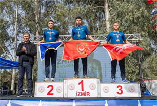 İzmir Duatlonu Türkiye Kupası tamamlandı