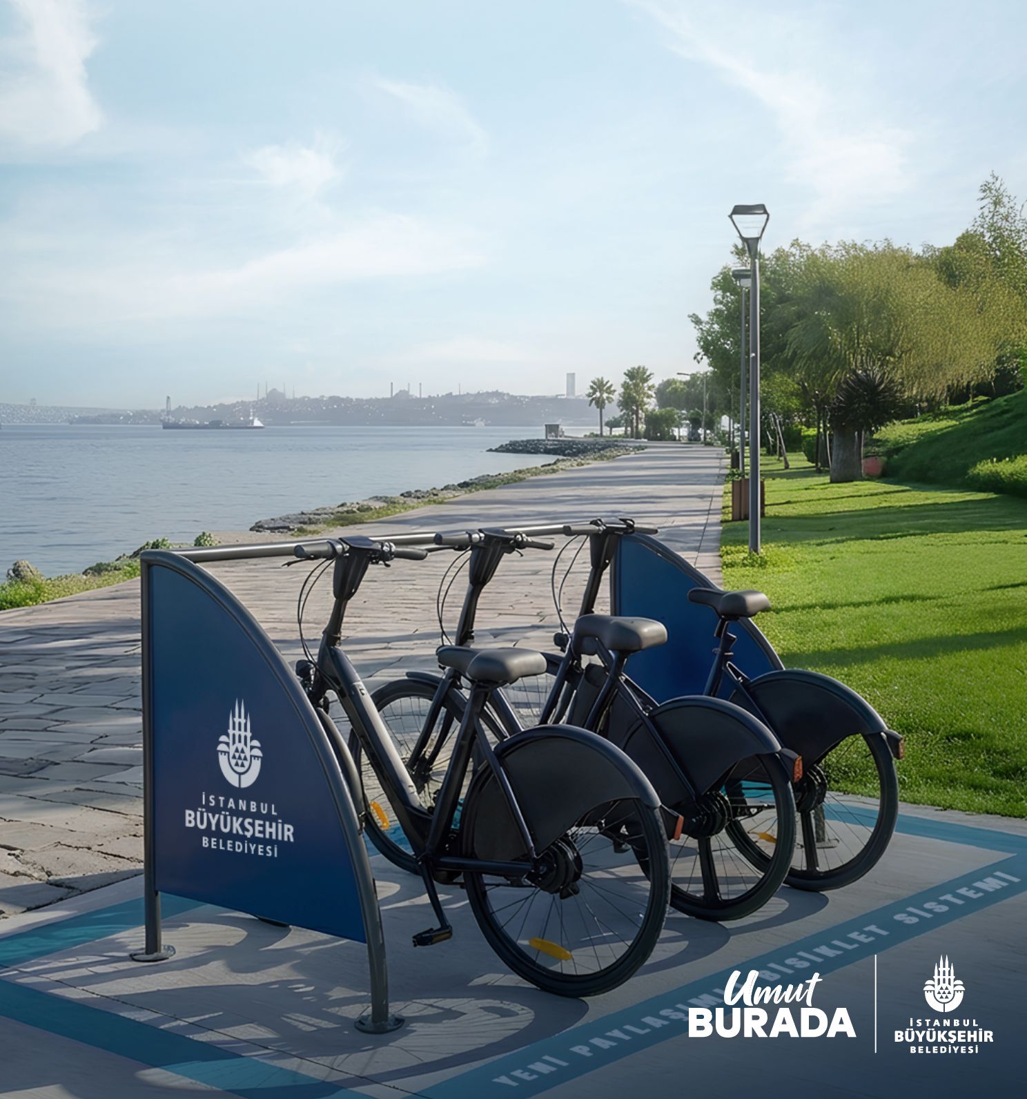 İBB’den Elektrikli Paylaşımlı Bisiklet Hamlesi: 17 İlçede 2.400 Bisiklet Hizmete Giriyor