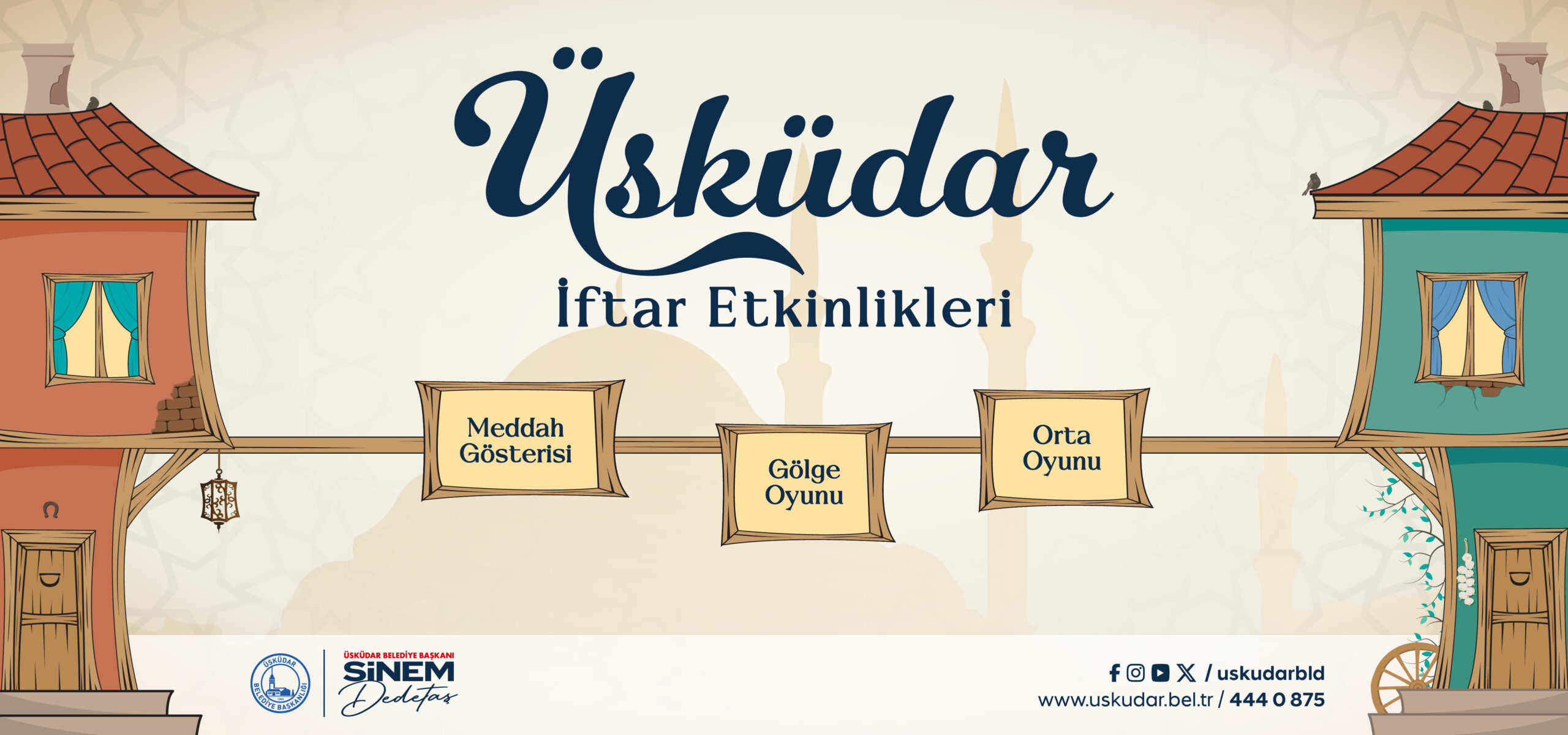 Üsküdar’da Ramazan Hazırlıkları Tamam: İftar Alanları Kuruldu, Koliler Dağıtılıyor