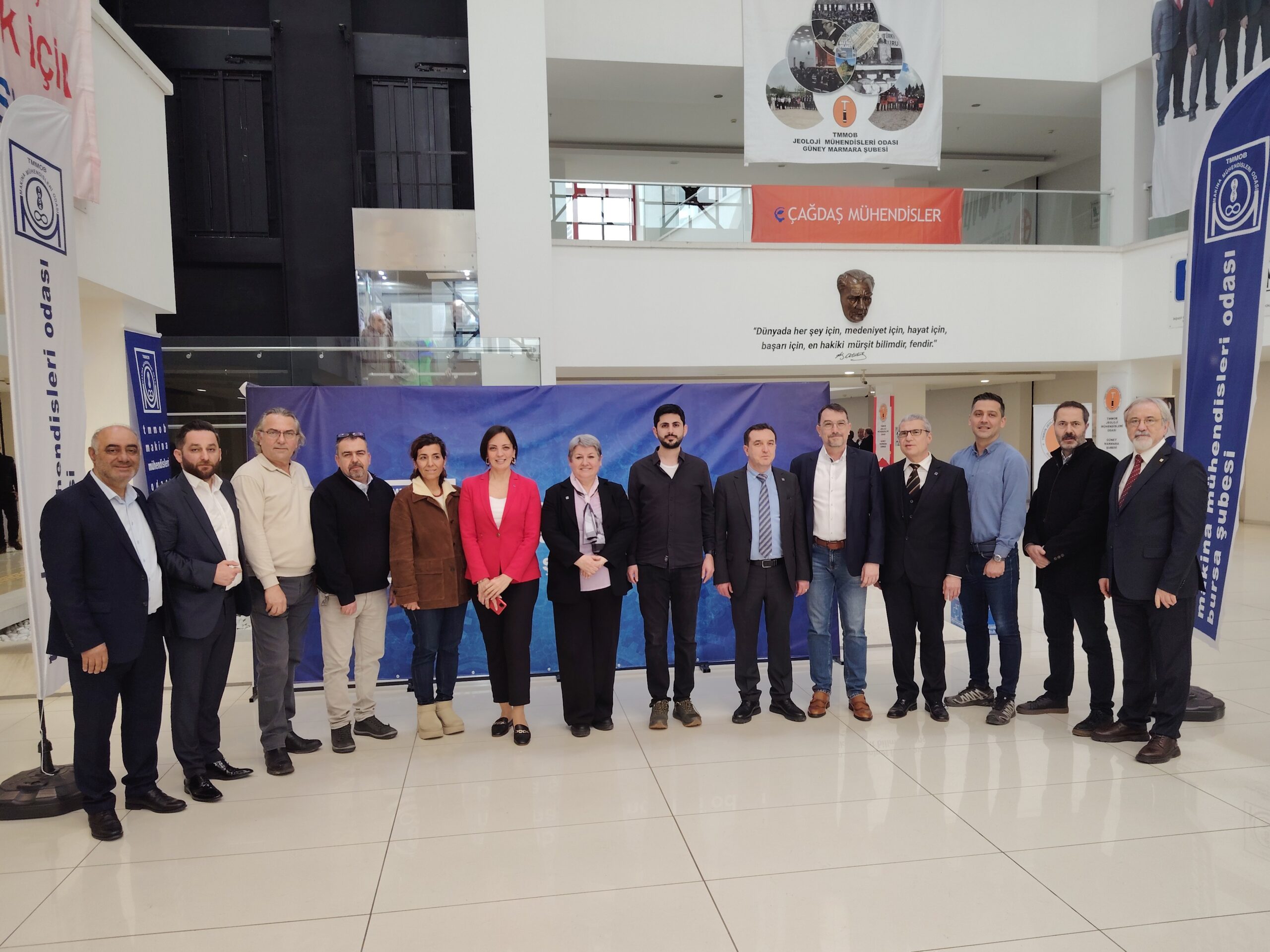 TMMOB Makina Mühendisleri Odası Bursa Şubesi 20. Dönem Yönetim Kurulu’nda Görev Dağılımı Yapıldı