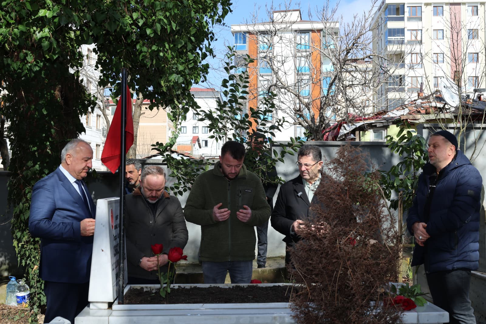 6 Şubat Depremleri Çekmeköy’de Dualarla Anıldı