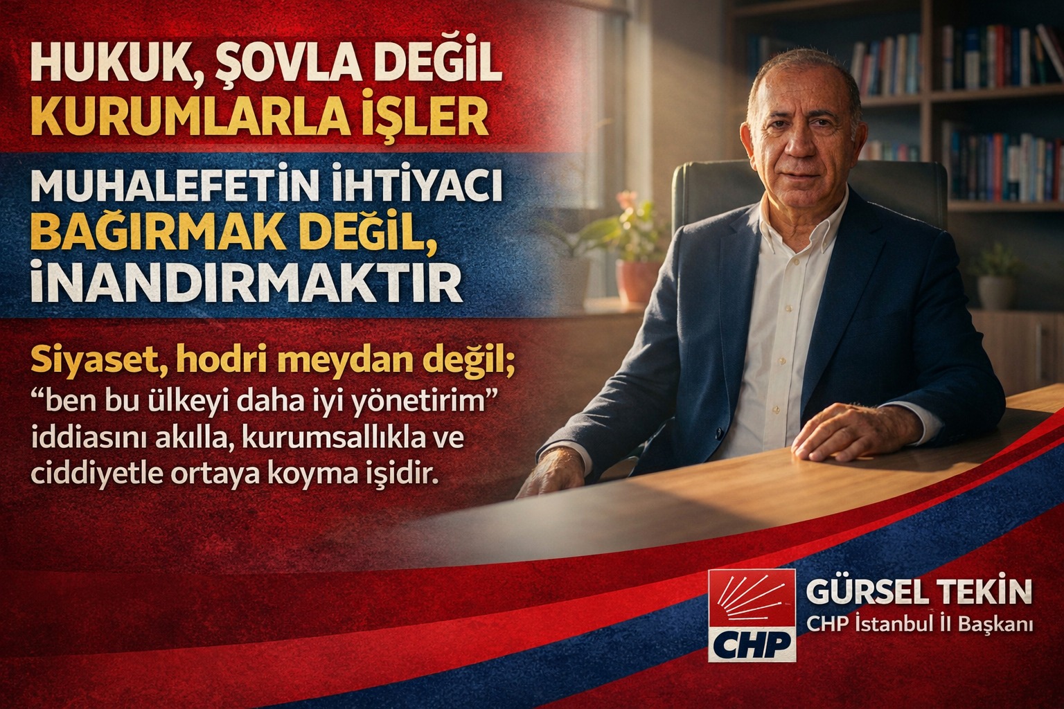 Gürsel Tekin’den Şok İddia: “Kongre Sürecinde Delegelere 70 Daire Verildi!”