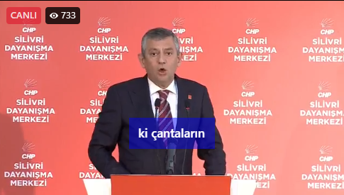 Özgür Özel Silivri’den Yüklendi: “Kaçış Yok, Seçim Kaçınılmaz!”