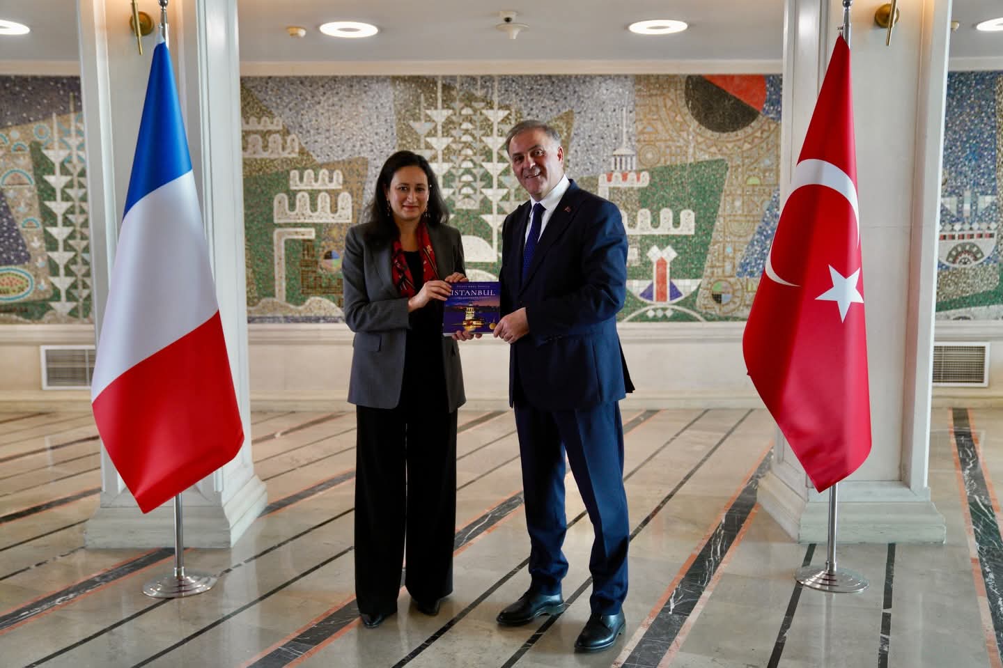 İBB Başkan Vekili Nuri Aslan, Fransa Başkonsolosu Fanton’u Ağırladı