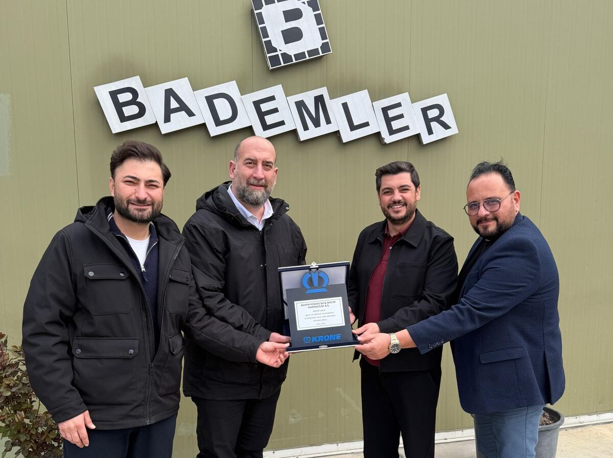 Badem Pınarı’ndan Lojistikte Güç Hamlesi: Treyler Filosunu 40 Araca Çıkardı Krone’den Başarı Plaketi