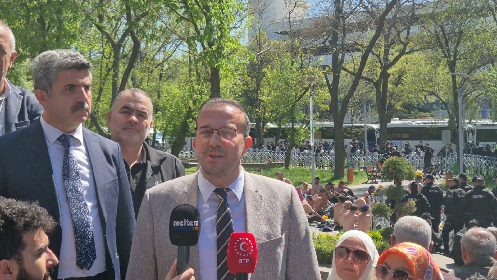 BTP’den Ankara’daki Madenci Eylemine Destek: “Haklarını Söke Söke Alacaklar”