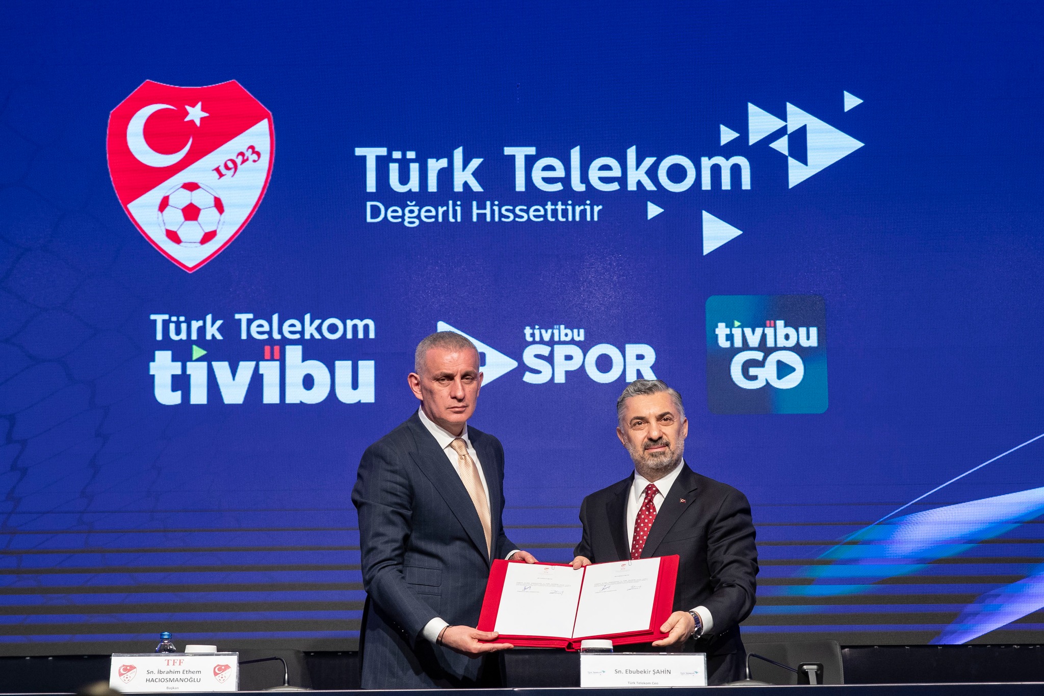 Türk Telekom ile Türkiye Futbol Federasyonu Anlaştı: Alt Lig Maçları Tivibu’da Yayınlanacak