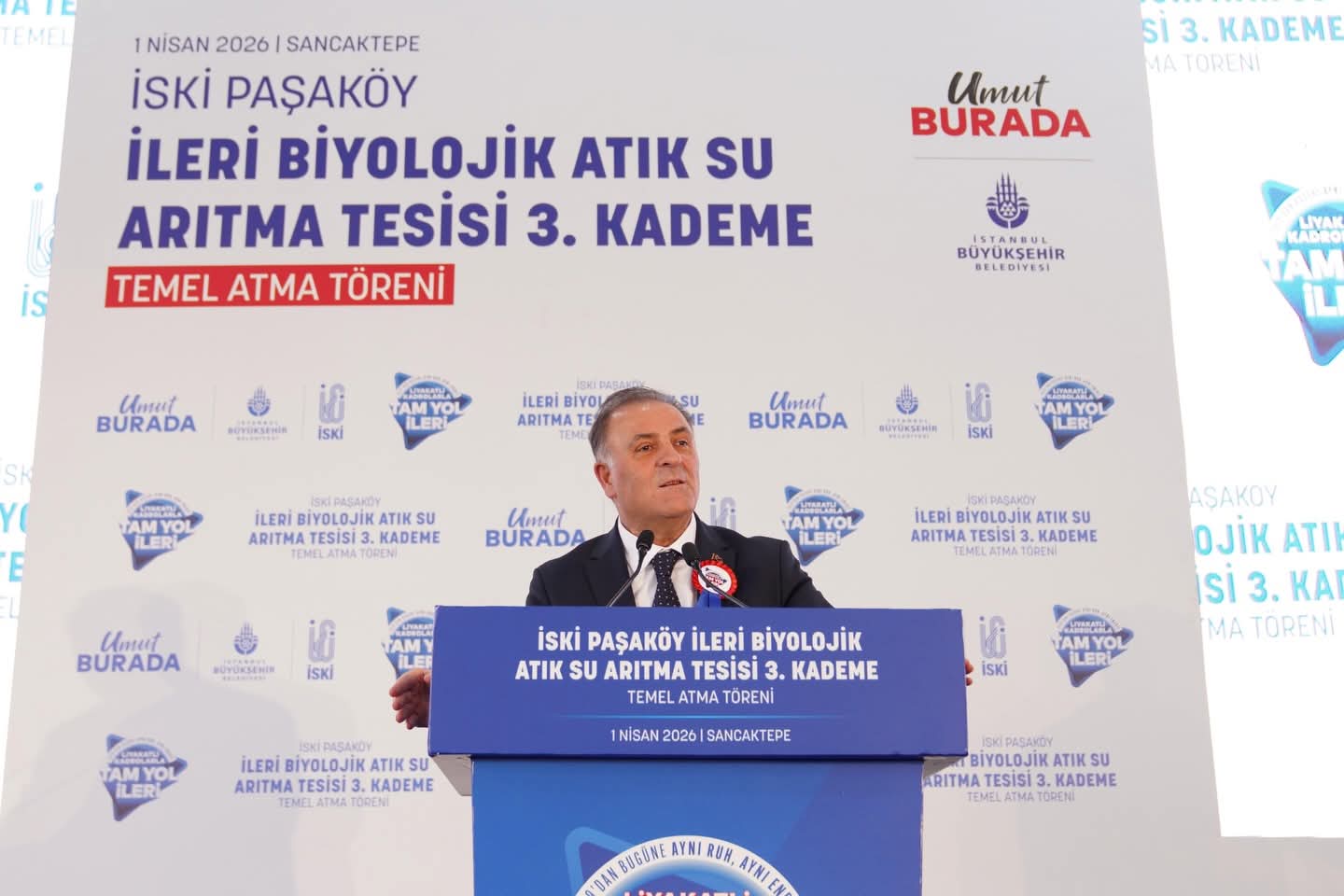 İBB’den 4,5 Milyar TL’lik Dev Yatırım: Paşaköy Atık Su Arıtma Tesisi’nin Temeli Atıldı