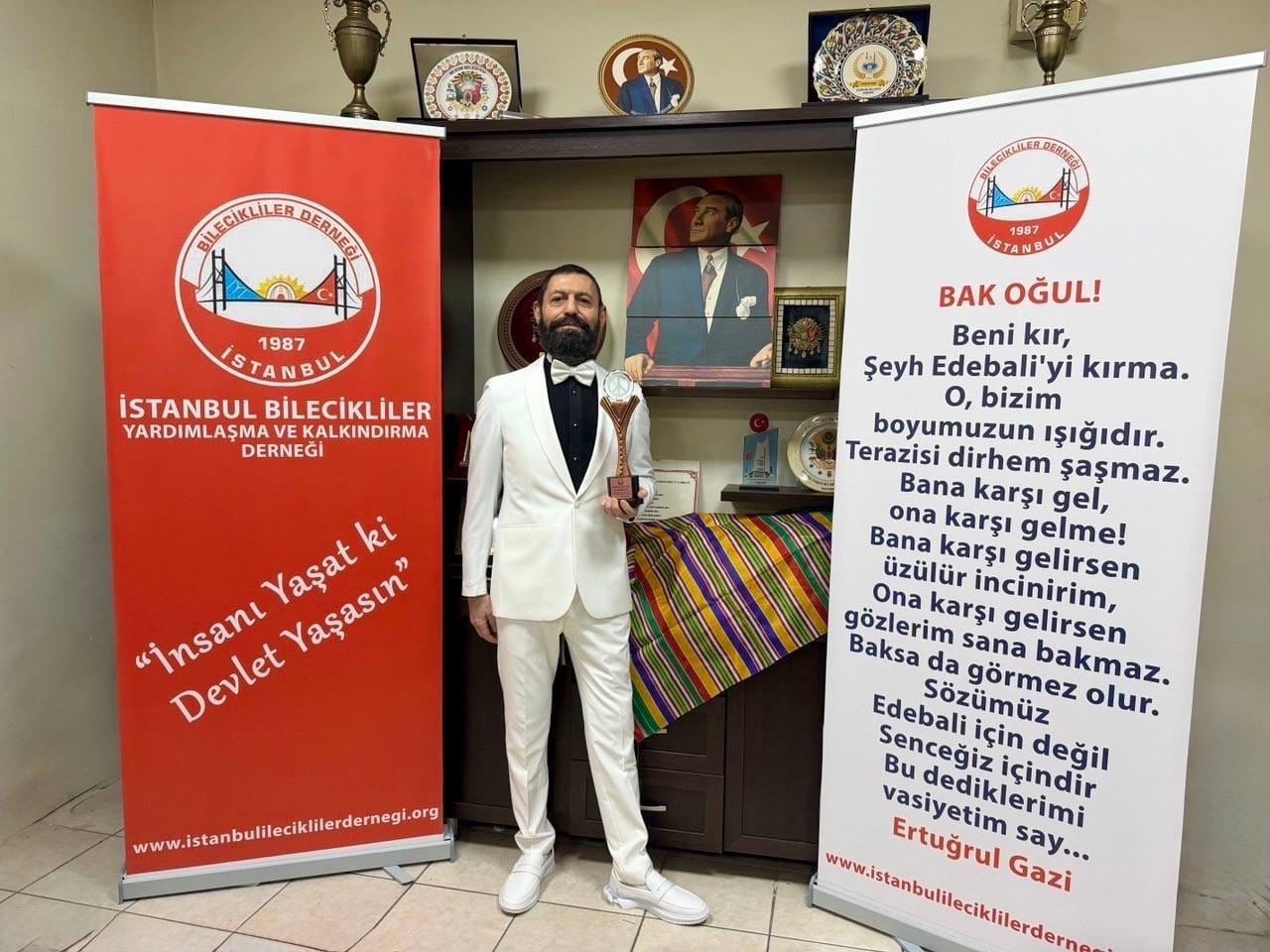 Akif Manaf’a “Dayanışma ve Barış Ödülü”