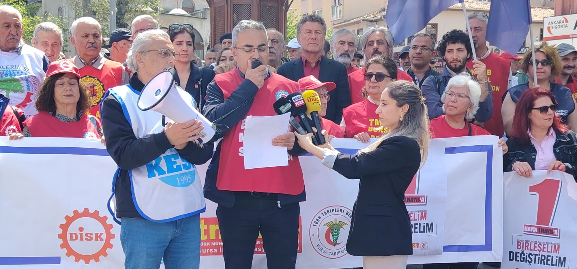 Bursa’da 1 Mayıs Çağrısı: "Birleşelim, Değiştirelim!"