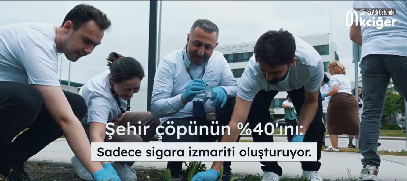 ISG’den Dünya Tütünsüz Günü’nde Çarpıcı Mesaj: Binlerce İzmarit Akciğer Enstalasyonunda Toplandı