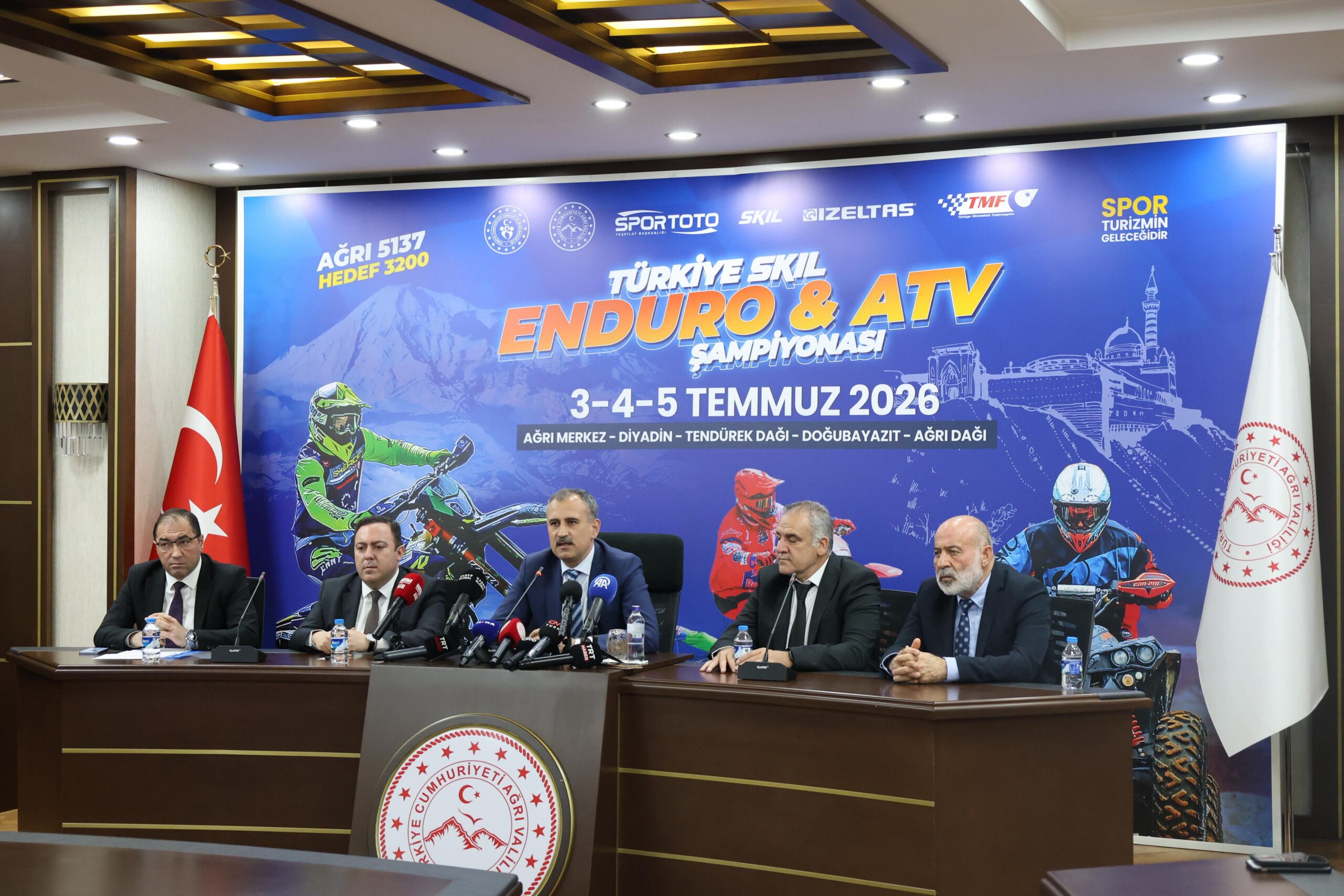 Ağrı’dan Spor Turizmine Büyük Hamle Uluslararası Motorsporları Merkezi Geliyor