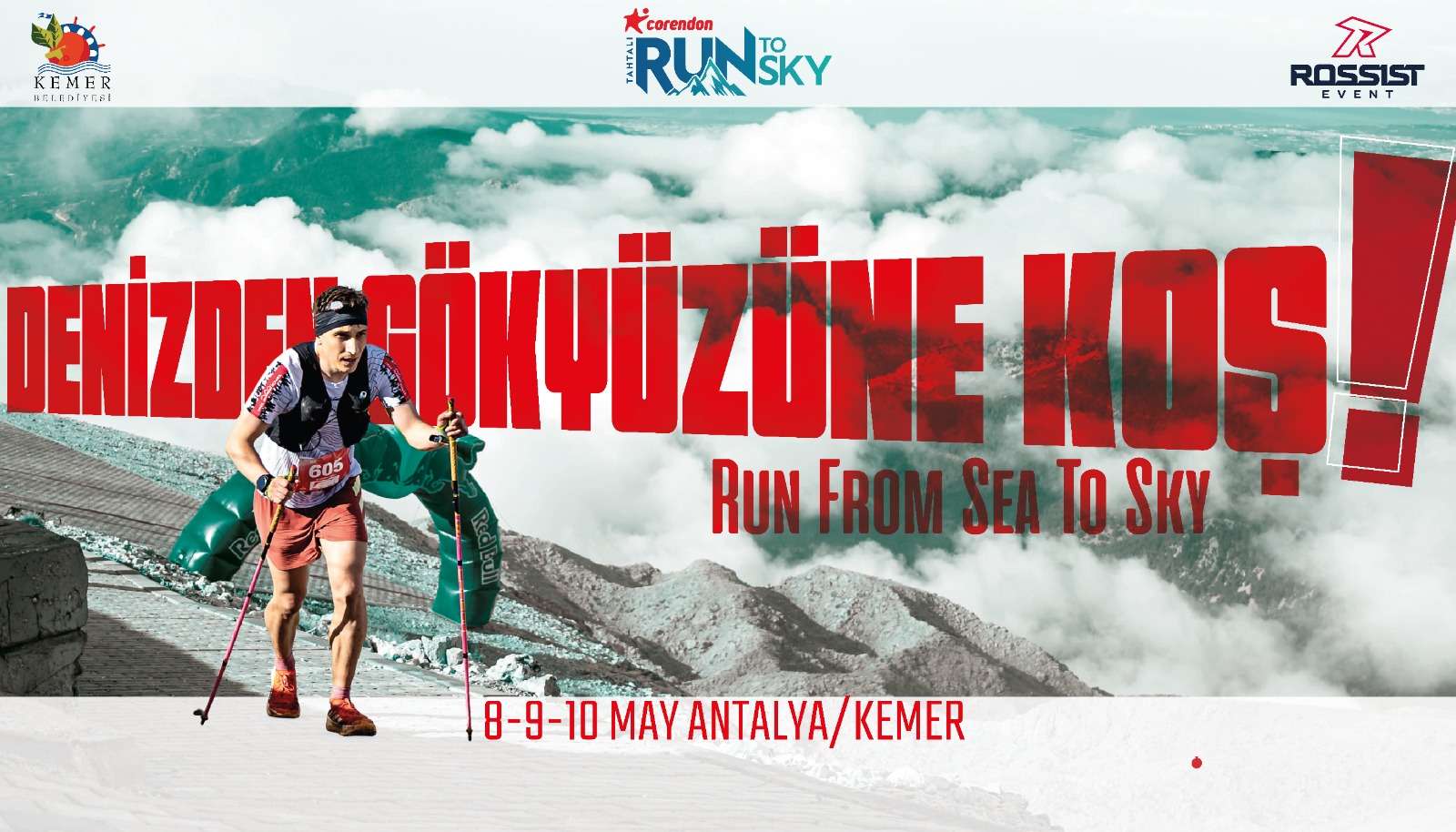 Corendon Tahtalı Run to Sky: Denizden Gökyüzüne Efsanevi Zirve Yolculuğu Başlıyor