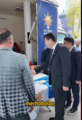 Çekmeköy’de Siyaset Üstü Nezaket: Başkan Orhan Çerkez’den AK Parti Standına Ziyaret