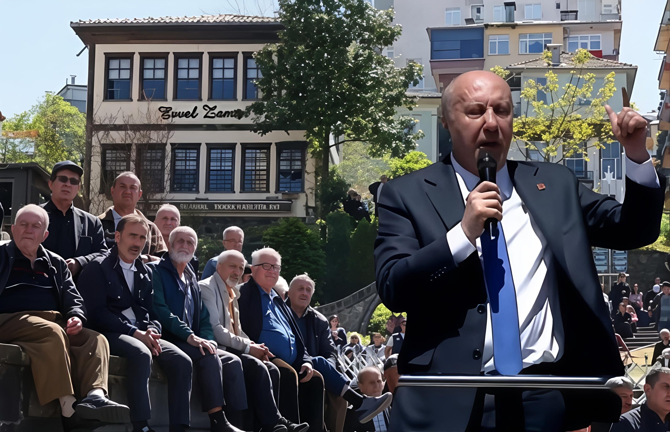 RİZE’DE MUHARREM İNCE RÜZGARI: “BABA OCAĞINA DÖNDÜ, MEYDANLARI DOLDURDU”