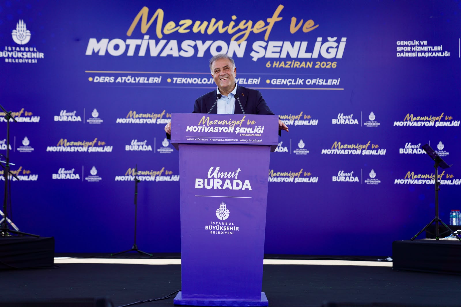 İBB BAŞKANVEKİLİ NURİ ASLAN: “UMUT GENÇLERDE, YARIN BU ÜLKEYİ SİZ YÖNETECEKSİNİZ”