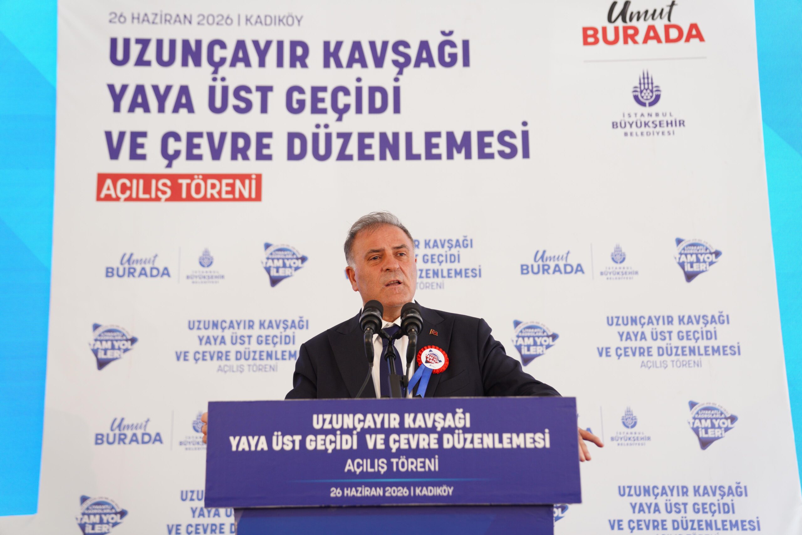 İBB’den Uzunçayır Kavşağı’na Modern Dokunuş