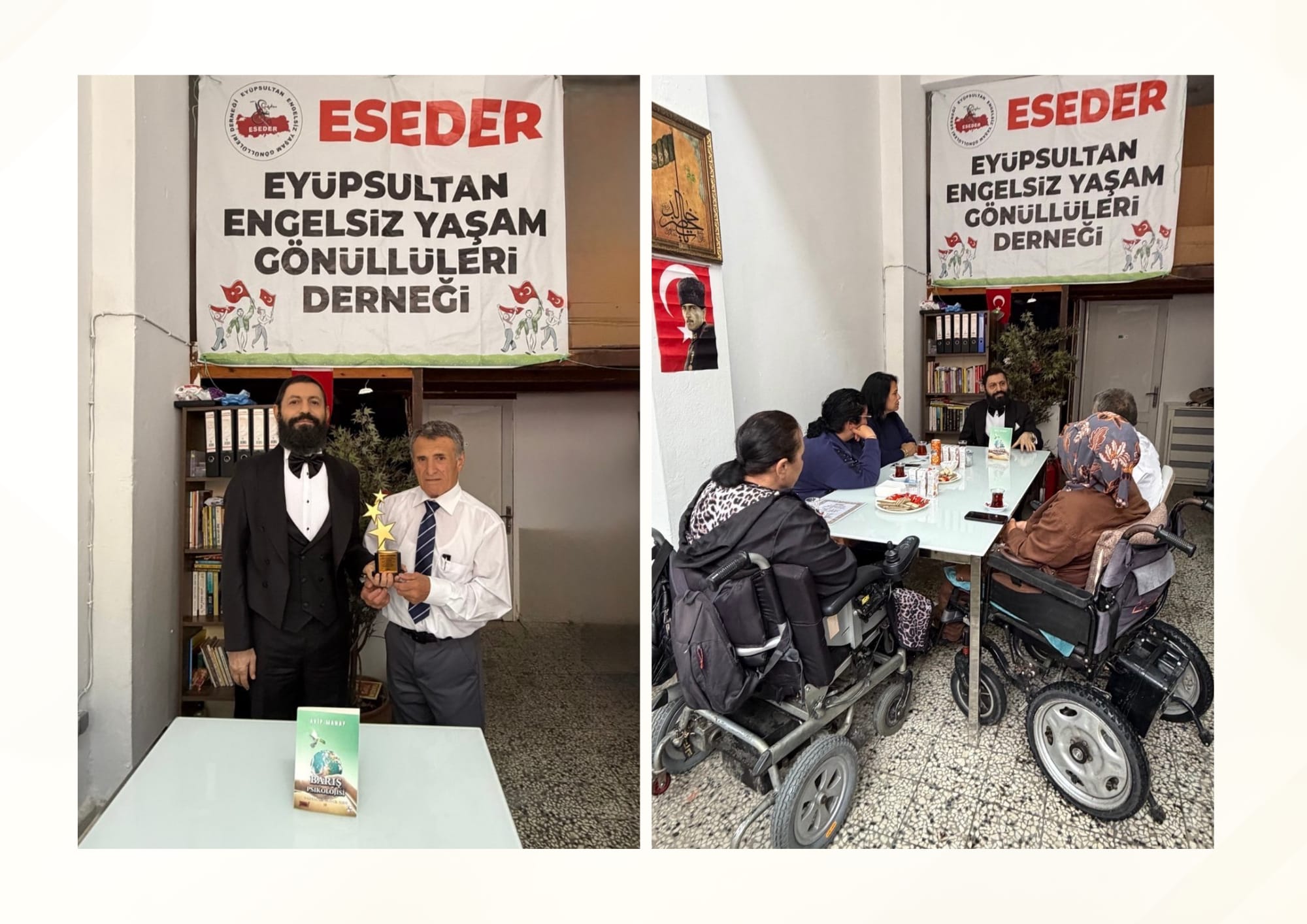Akif Manaf’a Bir Ödül de Eyüpsultan’dan: "Engelsiz Yaşam ve Barış Ödülü"