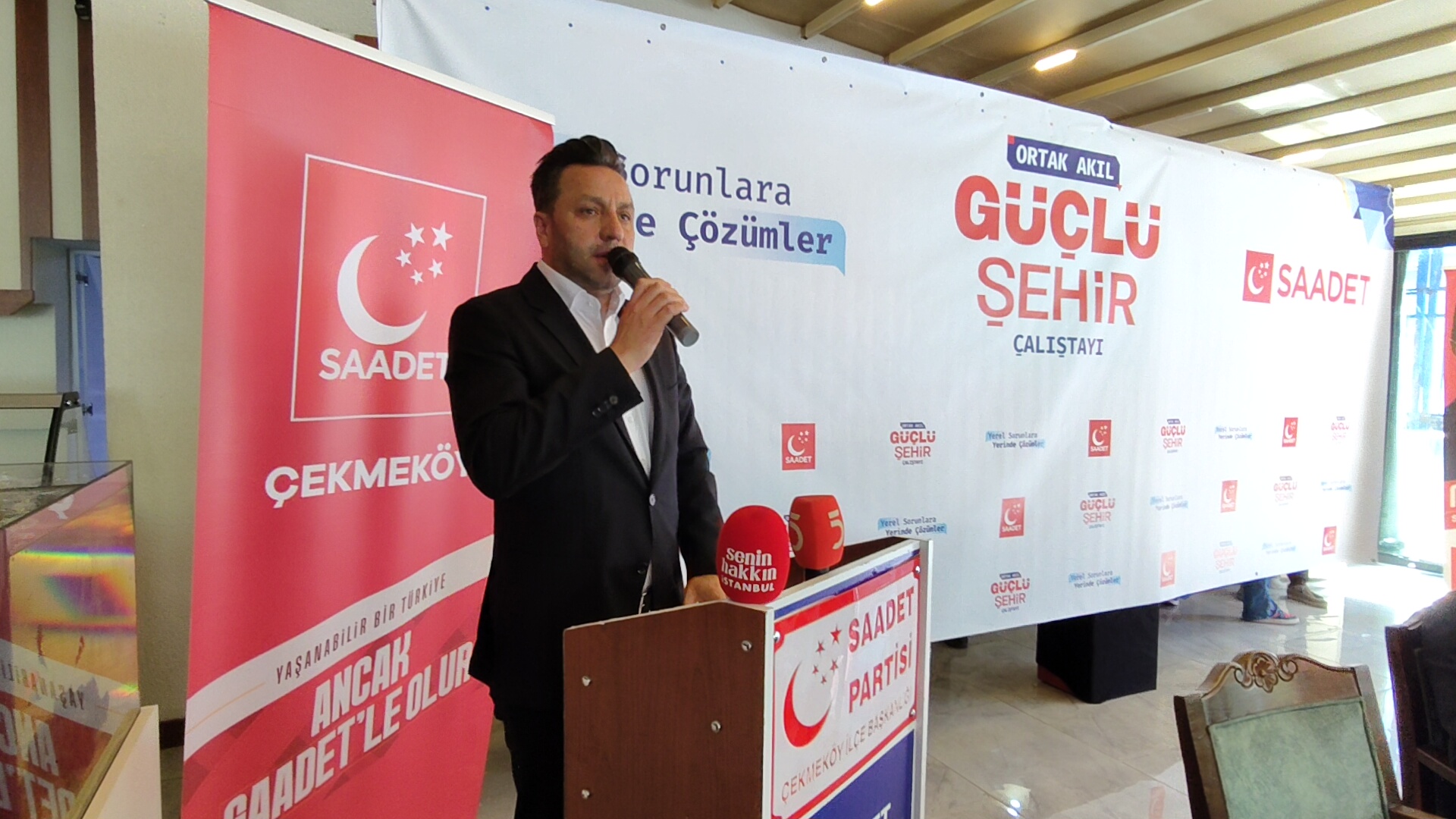 SAADET PARTİSİ’NDEN ÇEKMEKÖY’DE SEÇİM STARTI GİBİ BULUŞMA: “MİLLİ GÖRÜŞÜN REÇETESİNE HER ZAMANKİNDEN DAHA ÇOK İHTİYAÇ VAR”