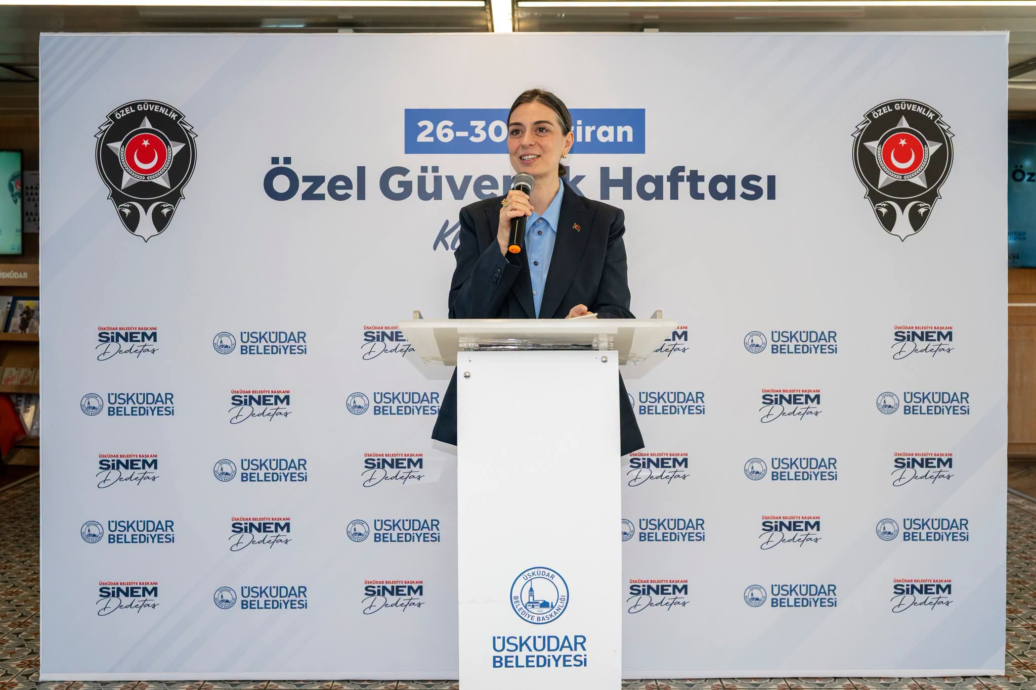 Üsküdar Belediye Başkanı Sinem Dedetaş'tan Özel Güvenlik Görevlilerine Teşekkür Mesajı