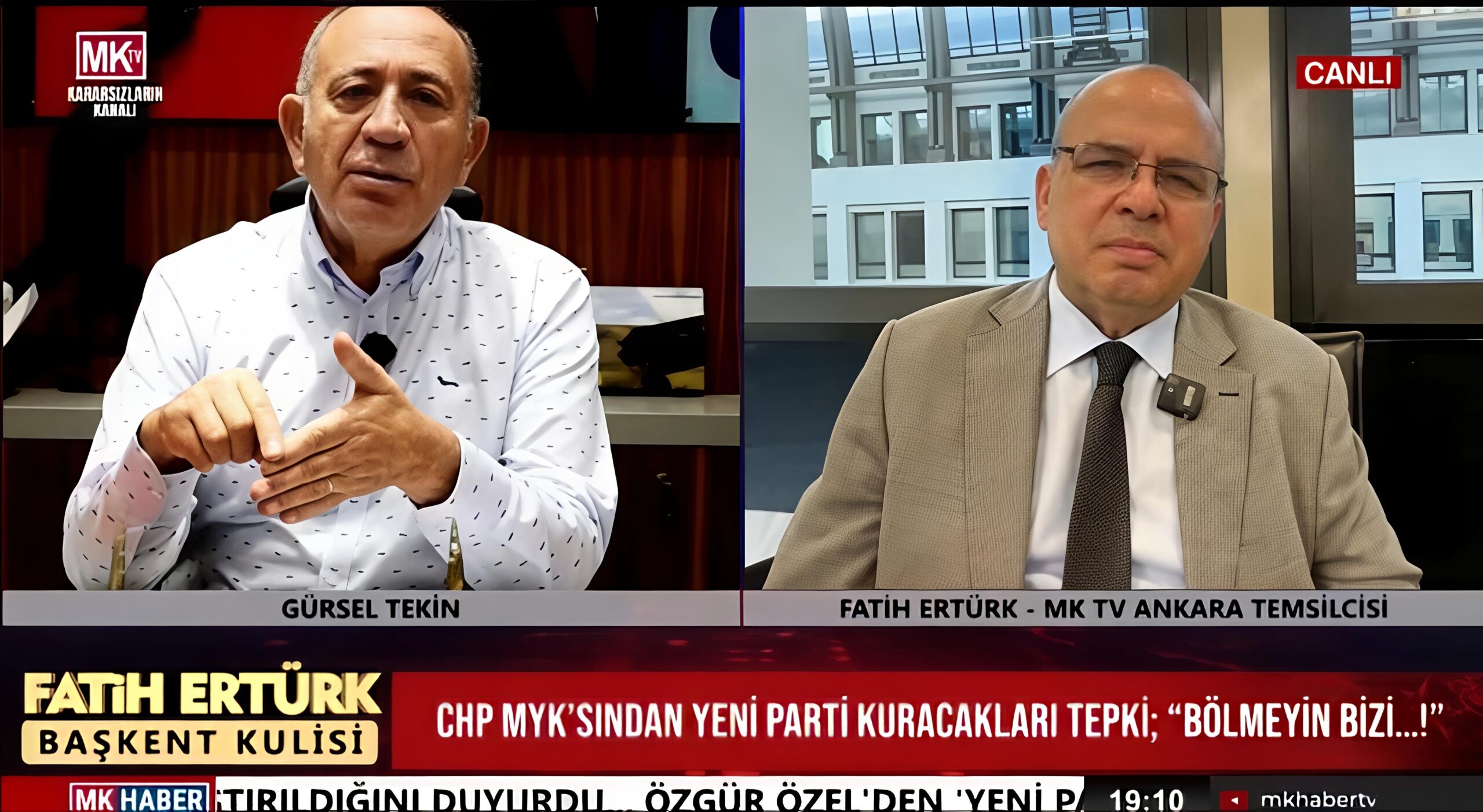 Gürsel Tekin’den Sert Kurultay ve "Müteahhit" Çıkışı: "103 Yıllık Tertemiz Mazi Kirlendi"