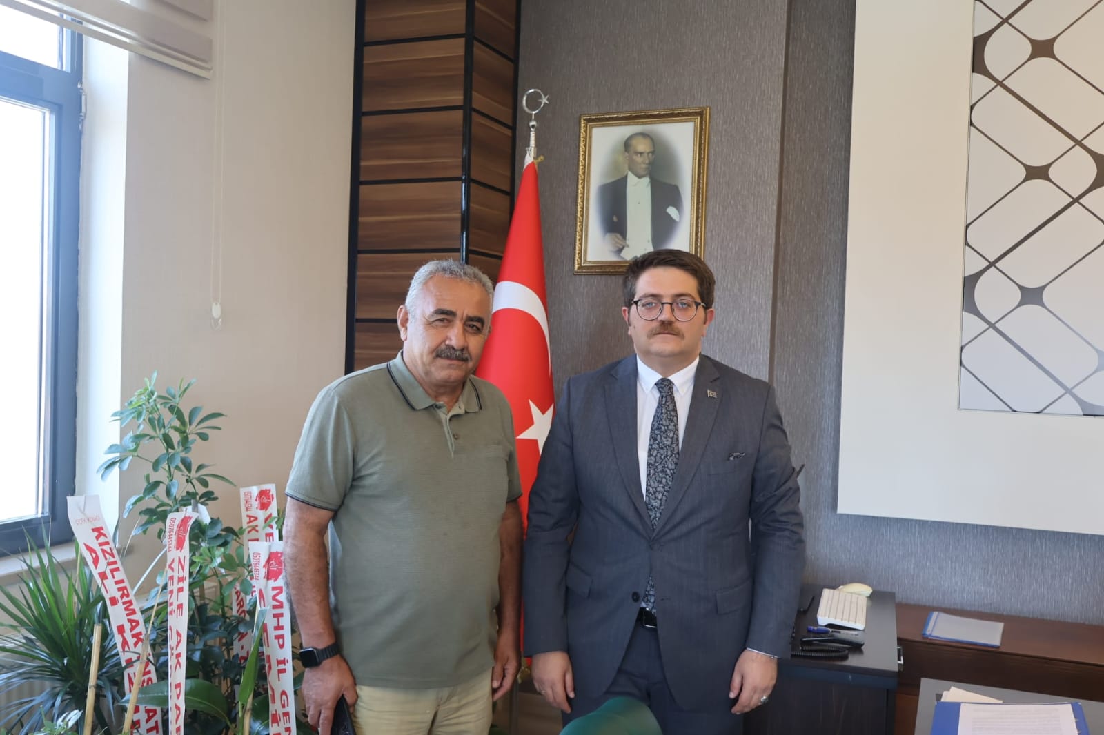 Zile Kaymakamı Önder Koç’a Habermax’tan Hayırlı Olsun Ziyareti